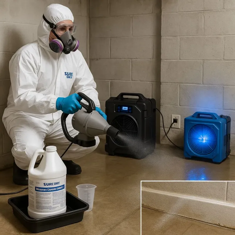 Sanitization and Odor Removal process in Medina County, OH