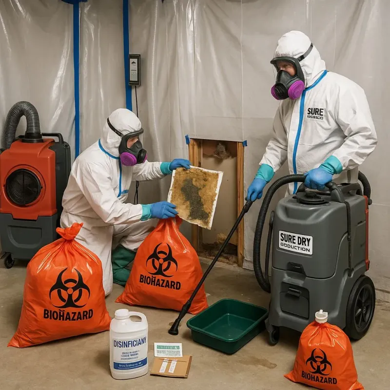Contaminated Water Handling Protocols process in Medina County, OH