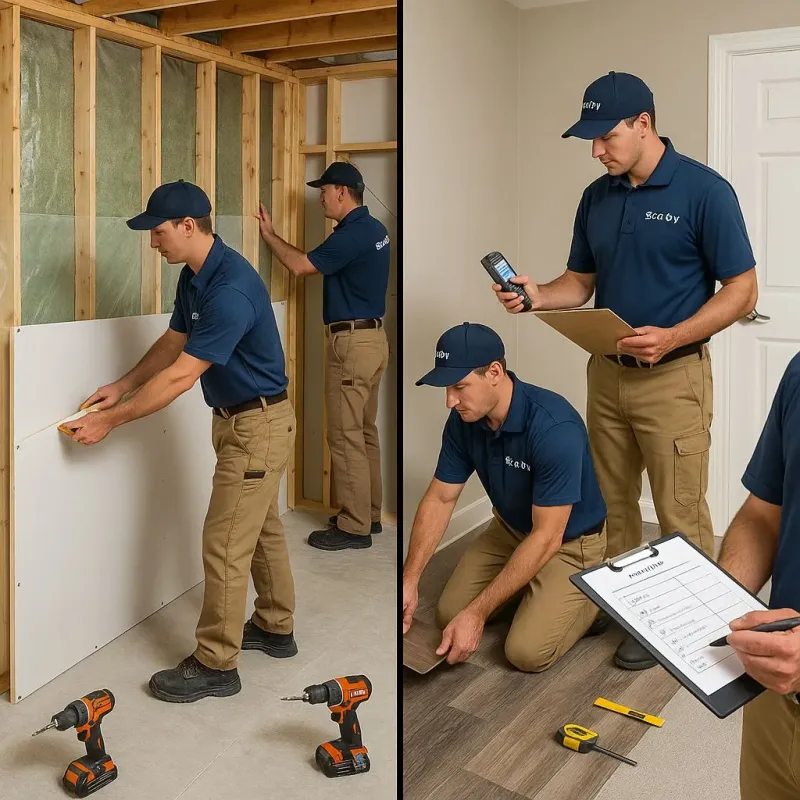 Repairs and Reconstruction process in Medina County, OH